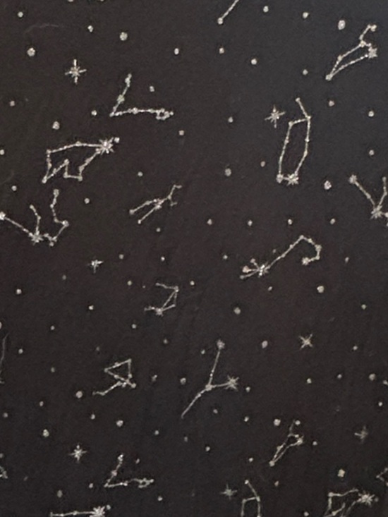 No Boundaries Constellation Print T-Shirt Star Graphic Crew Neck Tee Size Large - Picture 5 of 9